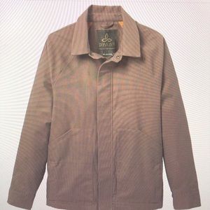 Prana Upper Dash Shirt Medium size Men’s Jacket ash Grey color